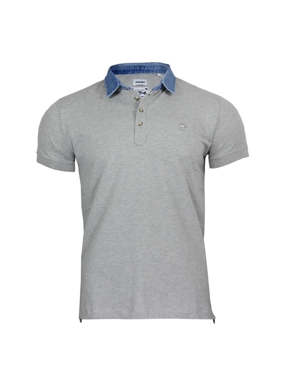 Diesel 100% Cotton and Denim Polo Shirt